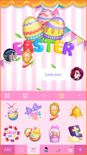 Lovely Sticker for Easter screenshot