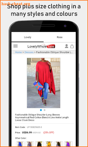 Lovely Wholesale Fashion screenshot