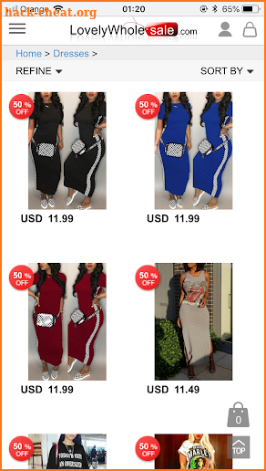 Lovelywholesale : Whole sales screenshot