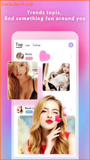 Lovingme: Dating new friends by video & voice chat screenshot