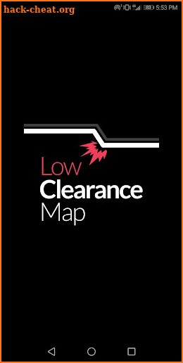 Low Clearance Map screenshot