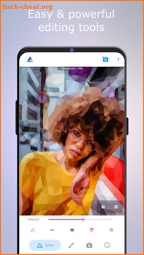 Low Poly - Editor & Photo FX screenshot