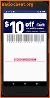 Lowes Promo Codes screenshot