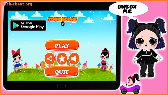 LQL Collectible Game Ball : Dolls Surprise POP 2 screenshot