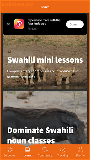 LSN: SWAHILI FOR HOAMIs screenshot