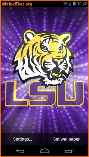 LSU Tigers Live Wallpapers screenshot