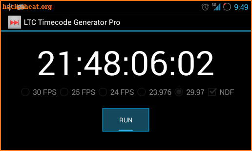 LTC Timecode Generator Pro screenshot