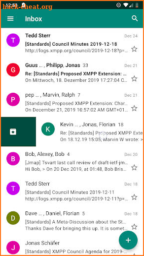 Ltt.rs - Open Source Email client (JMAP) screenshot