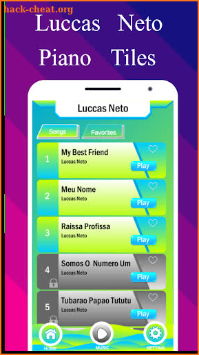 Luccas Neto 🎹 Piano Tiles screenshot