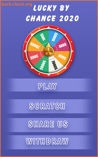 Luck By Spin and scratch To Win Cash 2.0 screenshot