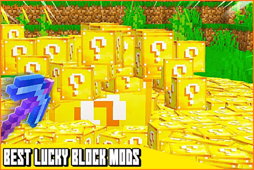 Lucky Block Mod Bedwars For MCPE screenshot