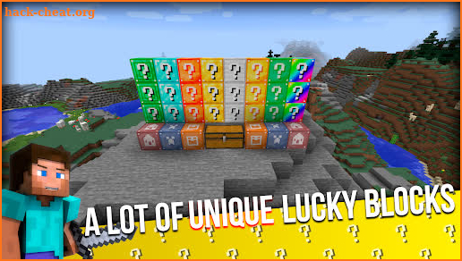 Lucky Block Mod for Minecraft screenshot