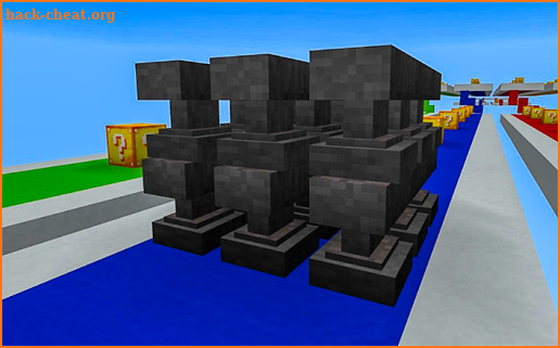 Lucky Blocks Race Minigame Map for MCPE screenshot