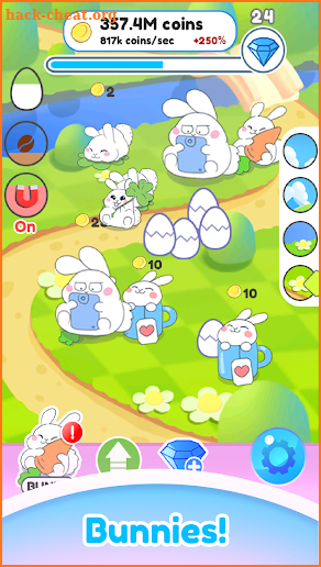 Lucky Bunny - Evolution Game screenshot