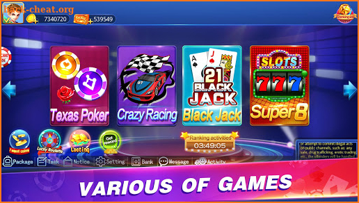 Lucky Casino-Free Poker & Slot Games screenshot