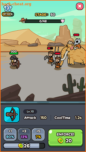 Lucky Guy! Defense Game screenshot