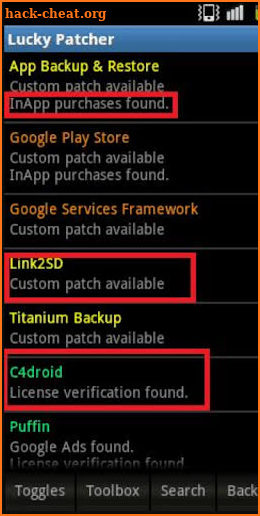 Lucky Patcher APK Mod tips screenshot