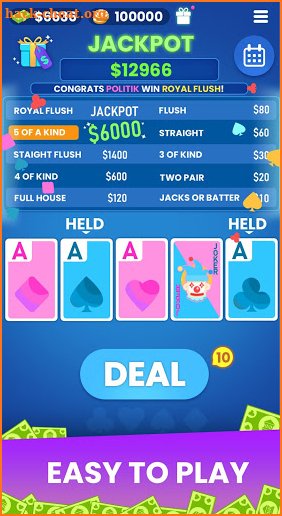 Lucky Poker  - Win Big Rewards screenshot