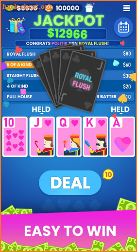 Lucky Poker  - Win Big Rewards screenshot