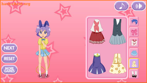 Lucky Star Dressup screenshot