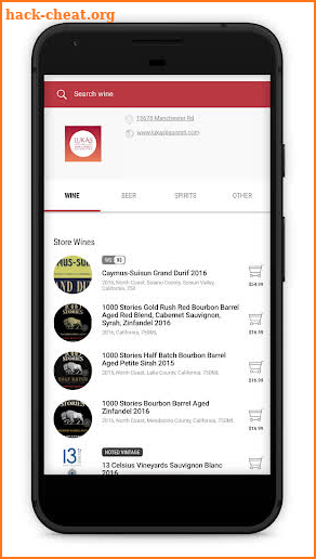 Lukas Wine & Spirits Superstore screenshot