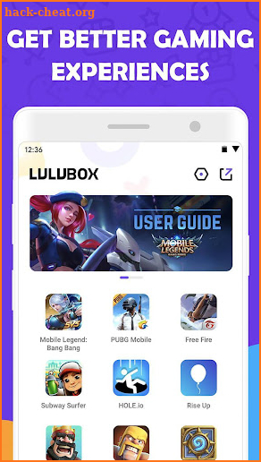 Lulubox Game Skin Guide screenshot