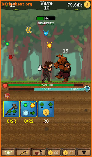 Lumberjack Attack! - Idle Game screenshot