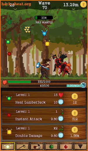 Lumberjack Attack! - Idle Game screenshot