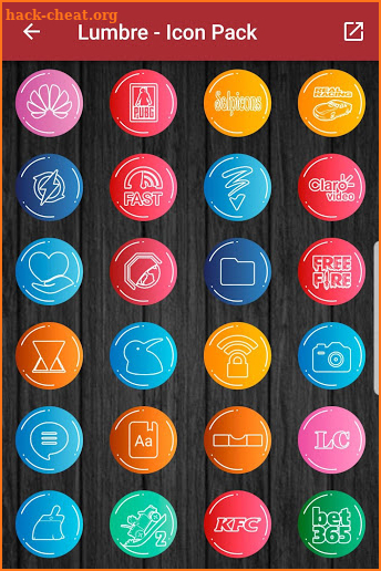 Lumbre - Icon Pack screenshot