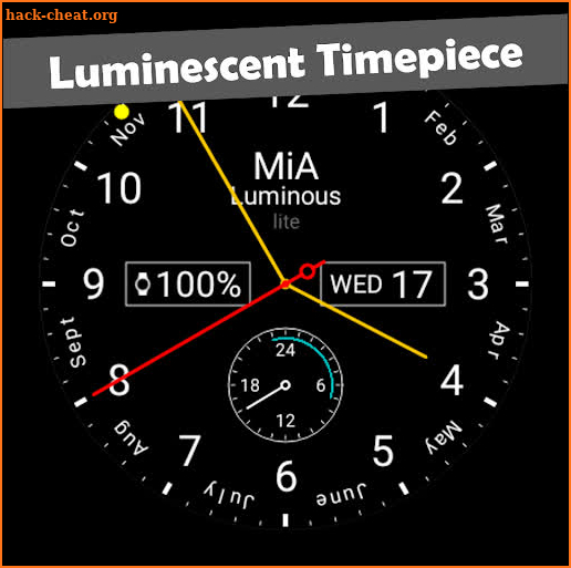 Luminous lite (watch face) screenshot