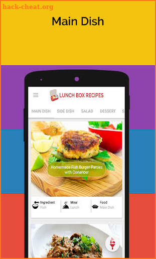 Lunch Box Recipes screenshot