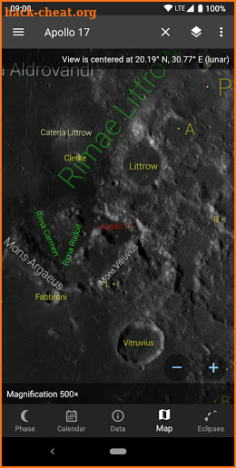 Lunescope Free - Moon & Eclipse Viewer screenshot