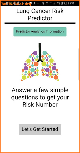 Lung Cancer Risk Predictor screenshot