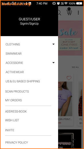 Lupsona - Women Online Fashion Shopping screenshot