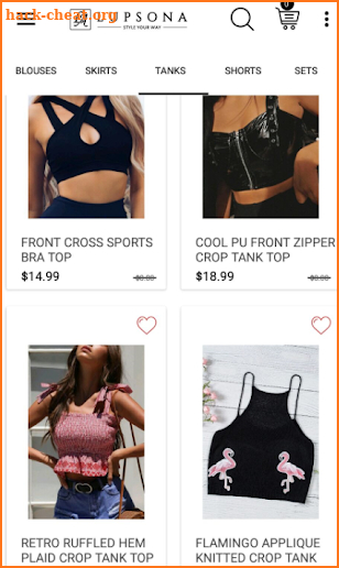 Lupsona - Women Online Fashion Shopping screenshot