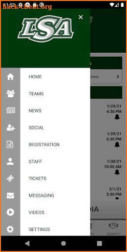 Lutheran South Athletics screenshot