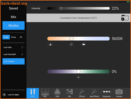 Luxli Composer screenshot