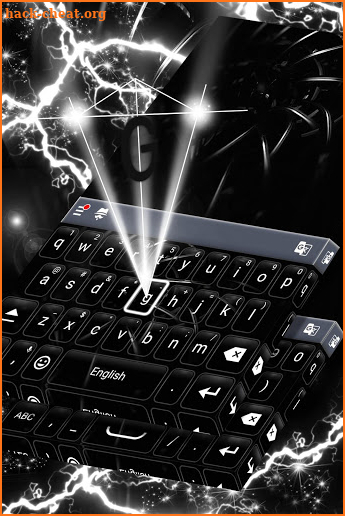 Luxury Black Keyboard screenshot