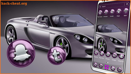 Luxury Car Launcher Theme screenshot