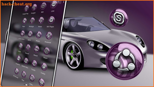 Luxury Car Launcher Theme screenshot