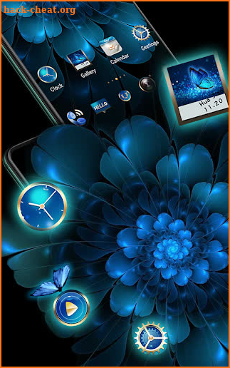 Luxury glory flower theme for galaxy g10 best 2019 screenshot