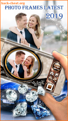 Luxury Photo Frames 💎 Stylish Photo Editor screenshot