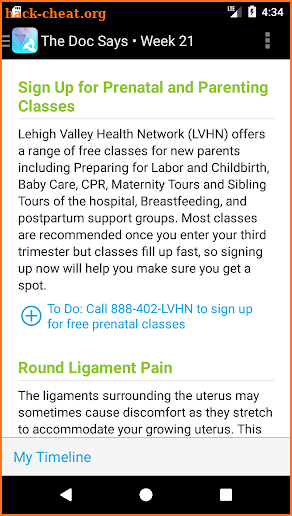 LVHN Baby Bundle screenshot