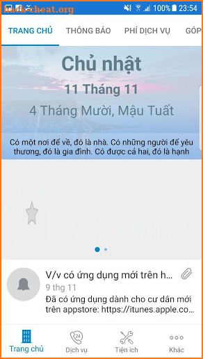 Lycos Home - Ứng dụng quản lý chung cư screenshot