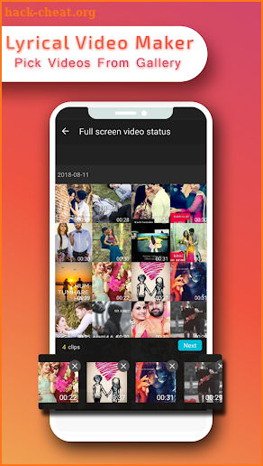 Lyrical video Maker - Advance video maker screenshot