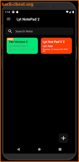 Lyt NotePad 2 screenshot