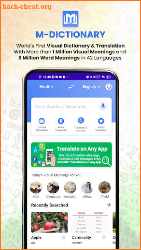 M-Dictionary - Visual Dictionary & Translator screenshot