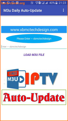 M3u Daily Auto-Update screenshot