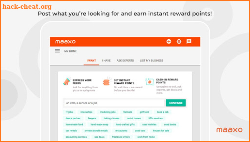 Maaxo - most rewarding app screenshot
