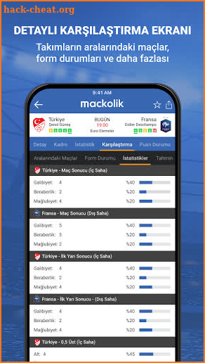 Mackolik Canlı Sonuçlar screenshot